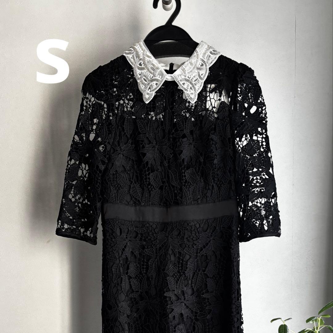 パーティードレス　レース　Sサイズ