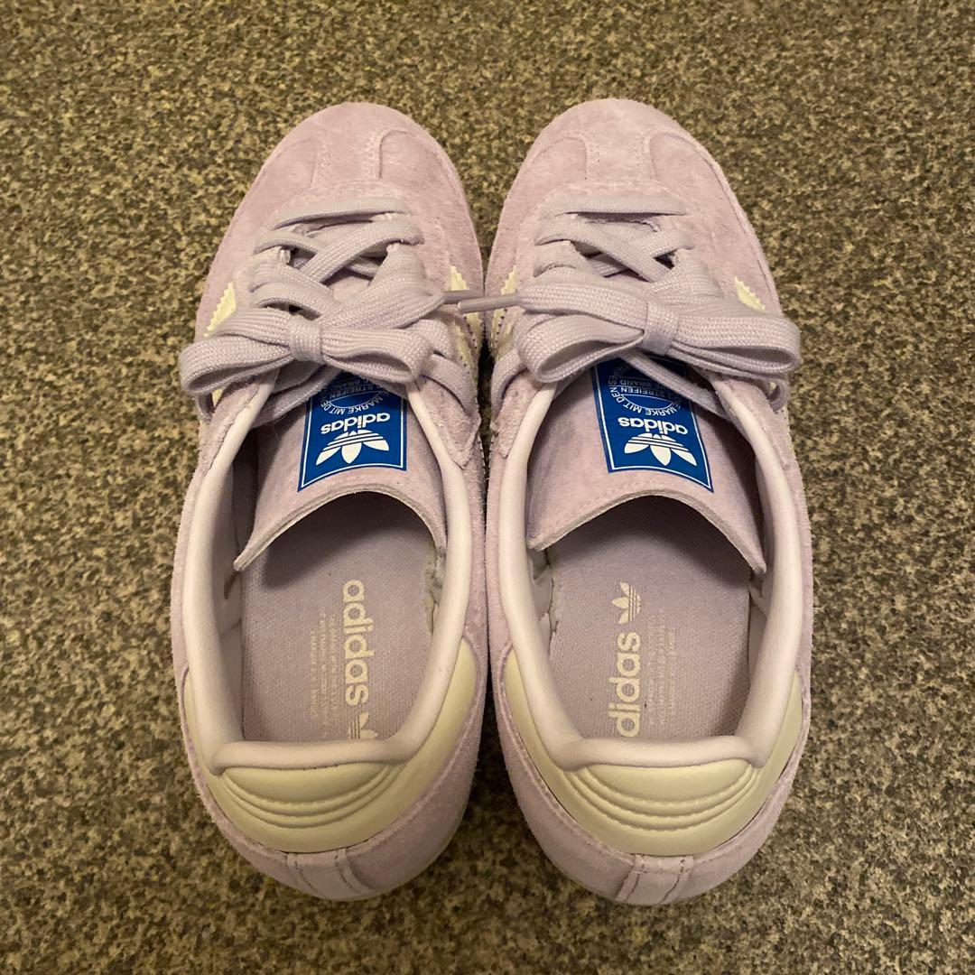靴 adidas SAMBA OG Silver Dawn purple 23.5