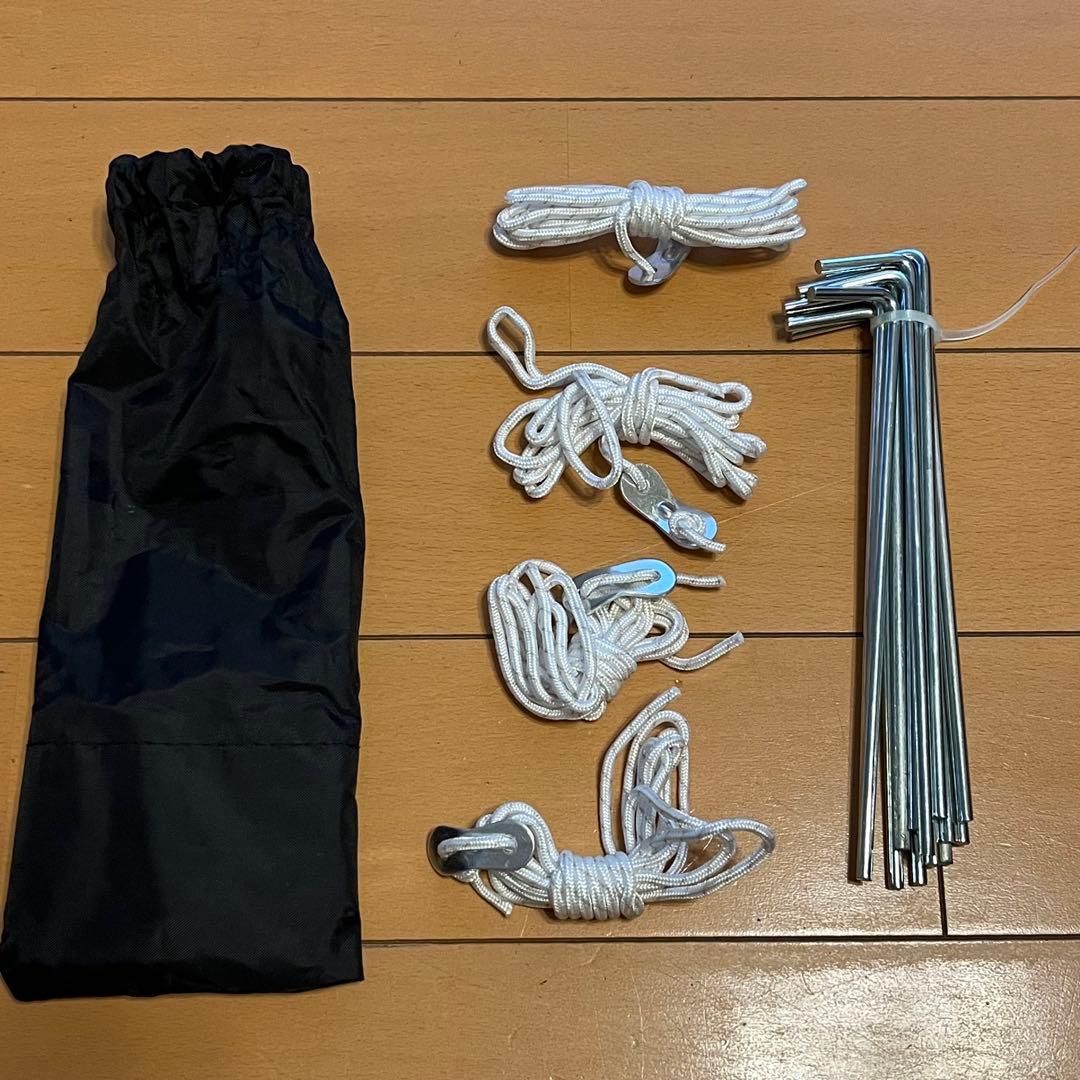 コールマン　テント、グランドシート、ポール