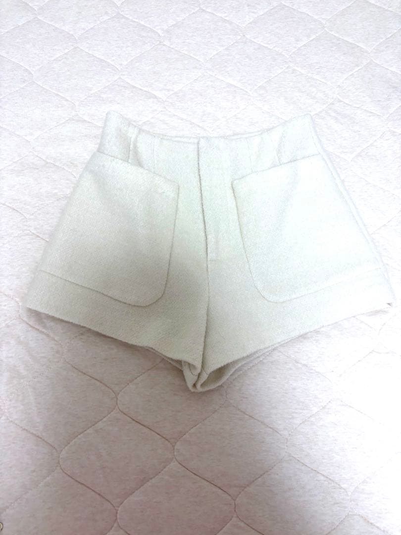Twinkle Wool Boucle Shorts herlipto Mサイズ