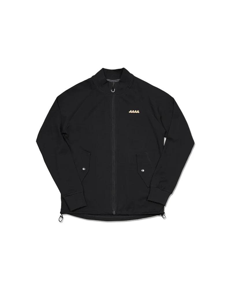 未使用 muta レディース ポンチブルゾン ダブルジップ ブルゾン 黒ブラック