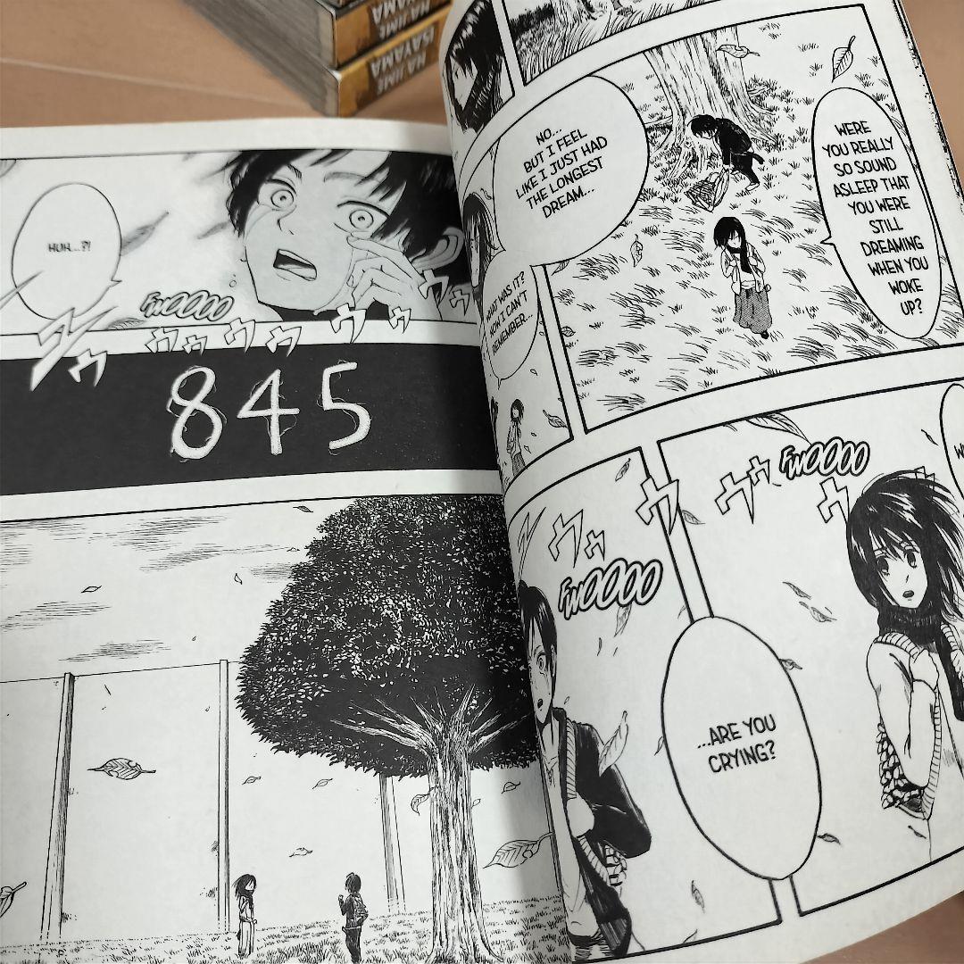 英語版　進撃の巨人　Attack on Titan　1-34　全巻