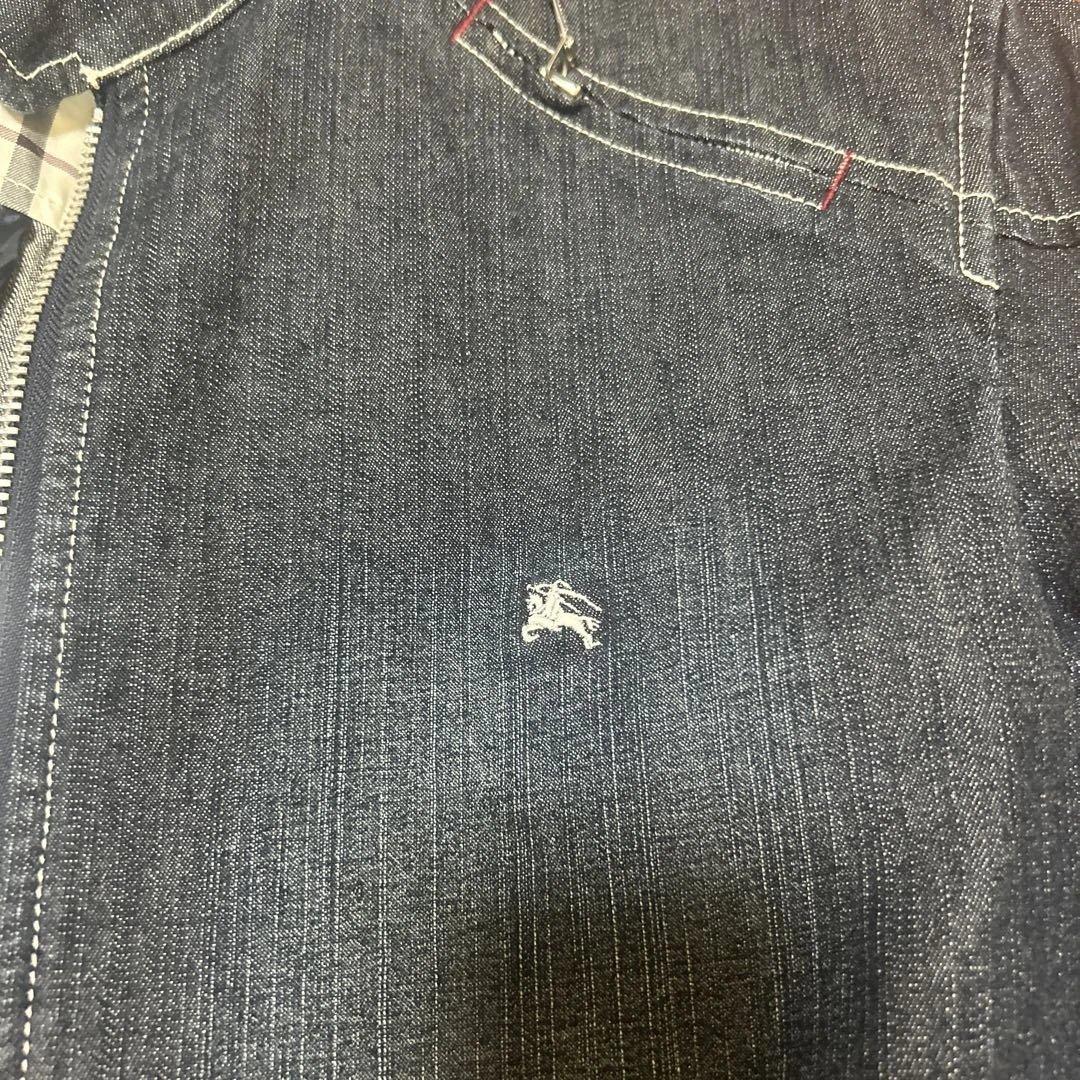 ちい BURBERRY BLACK LABEL ダークデニムジャケット M