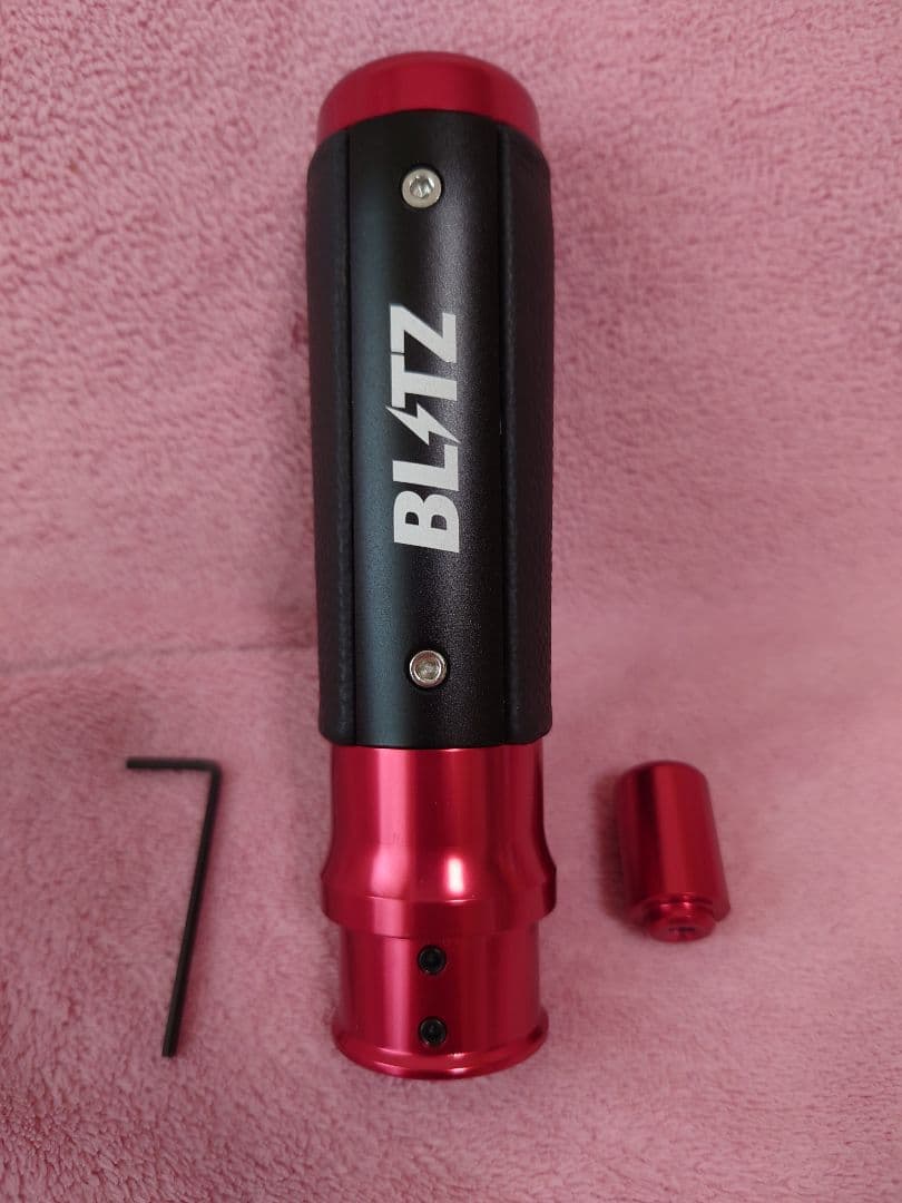 未使用　BLITZ　ブリッツ　ハンドブレーキレバー 86 BRZ アルミ&レザー
