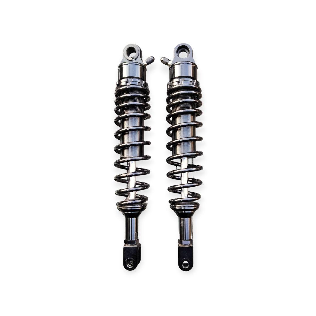 汎用リアサスペンション355mm ブラック黒CB750F、旧車