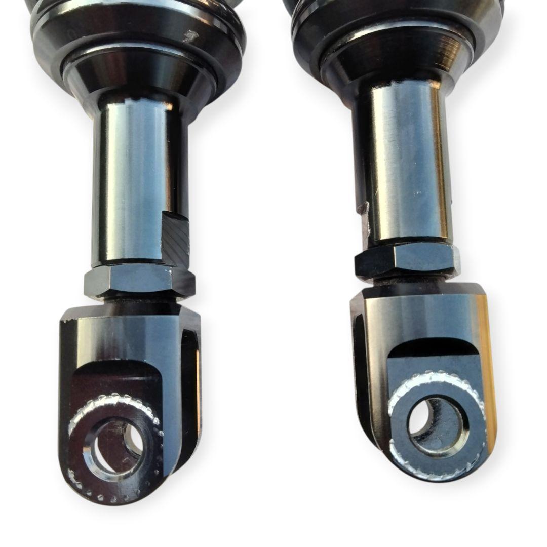 汎用リアサスペンション355mm ブラック黒CB750F、旧車