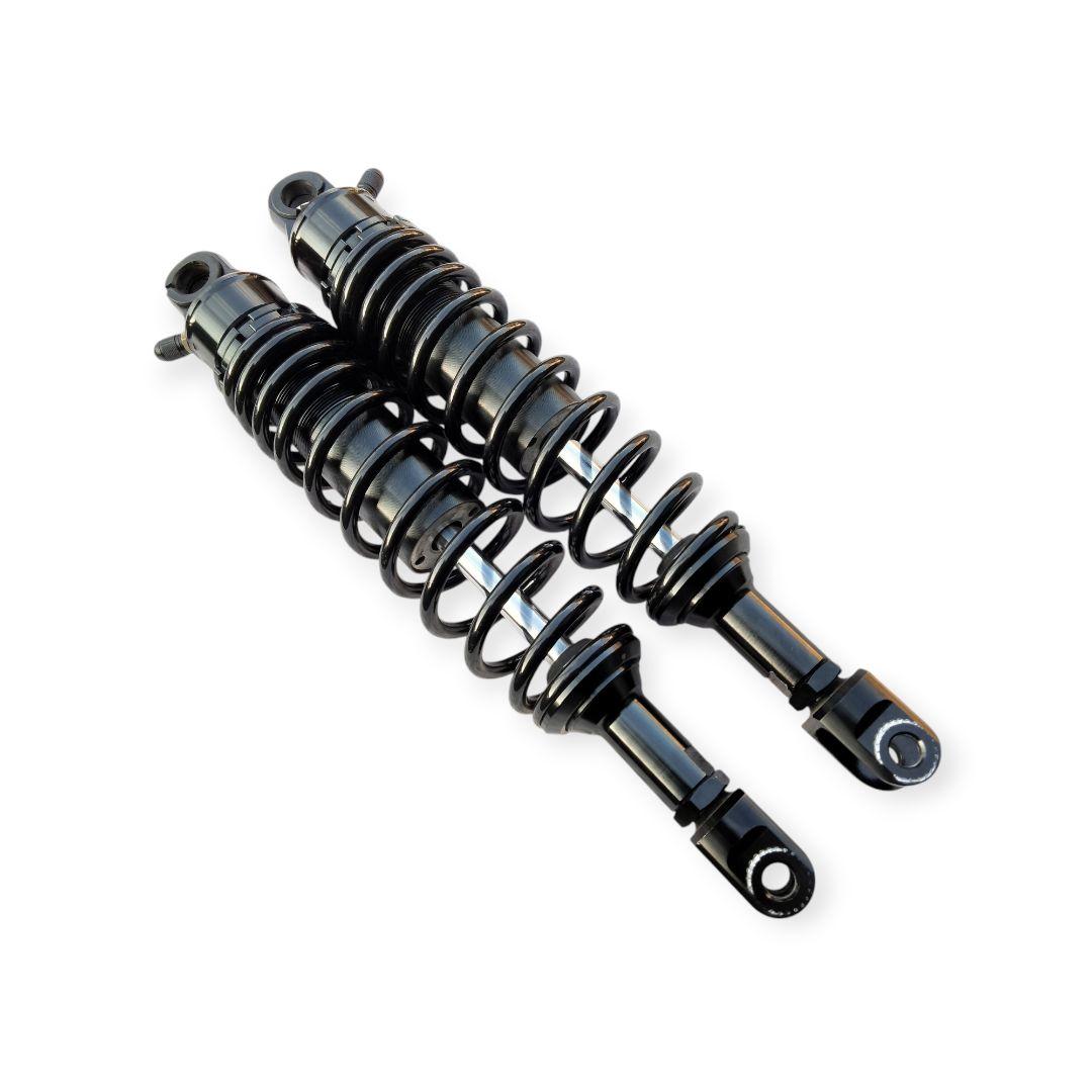 汎用リアサスペンション355mm ブラック黒CB750F、旧車