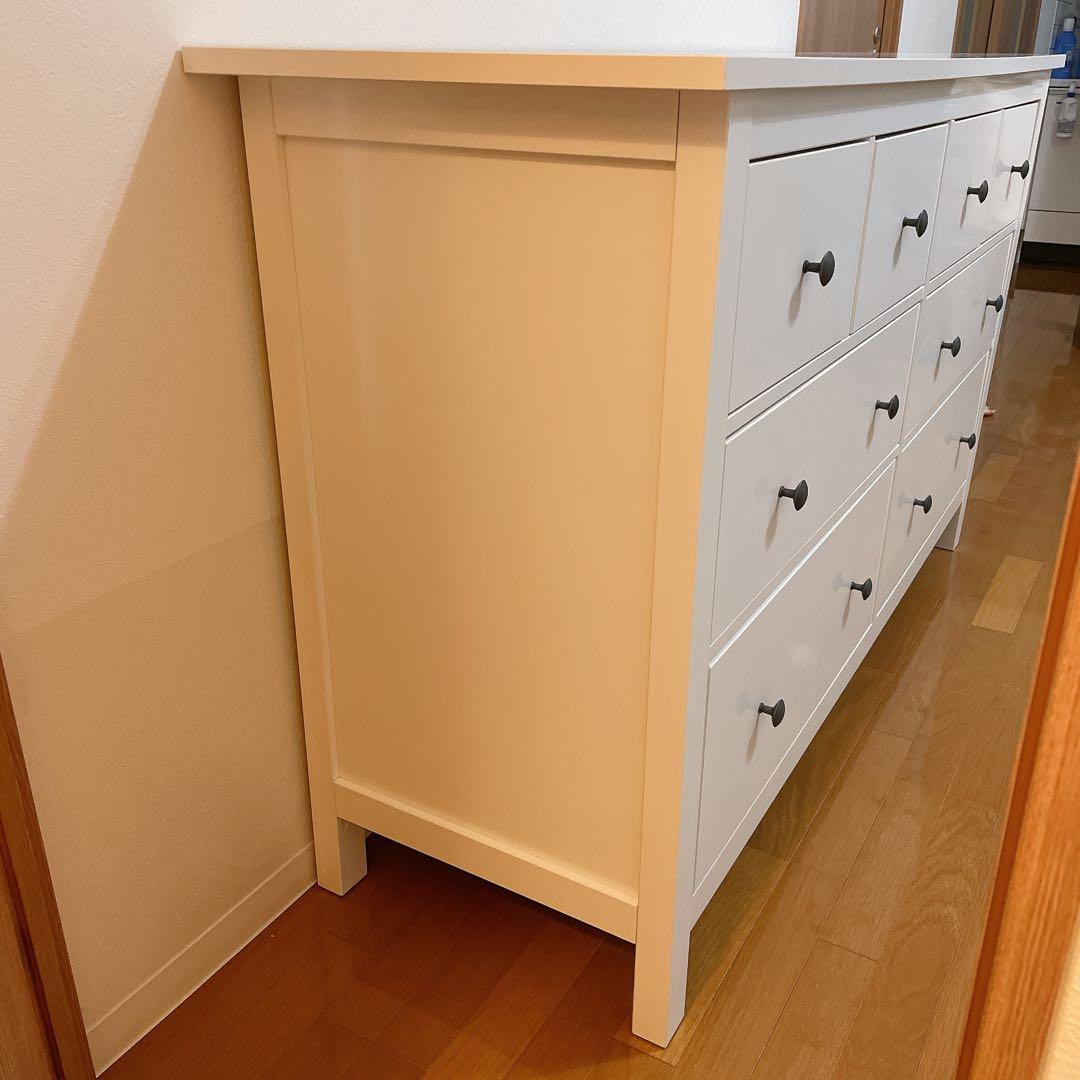 【かな】IKEA HEMNES ヘムネス　チェスト　タンス