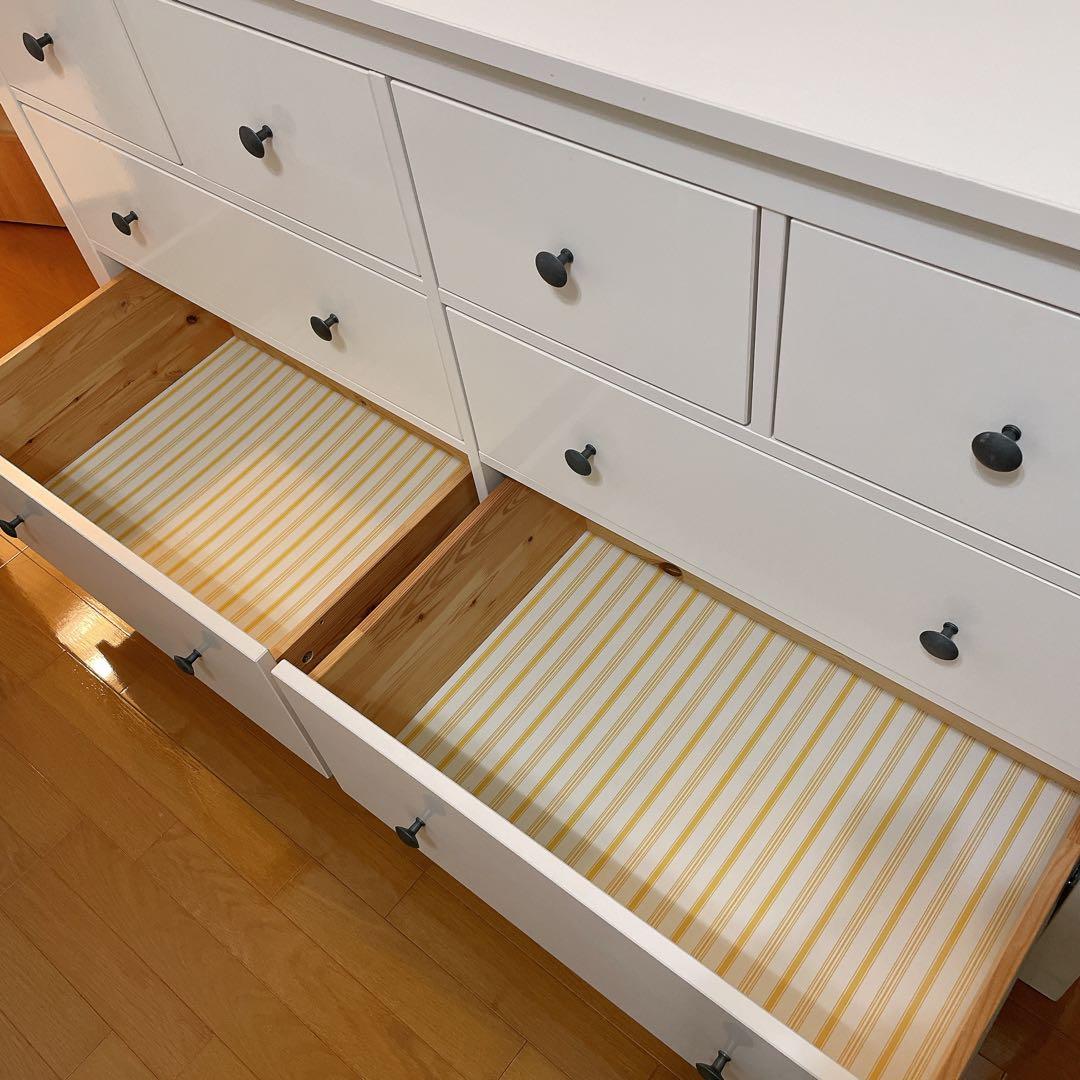 【かな】IKEA HEMNES ヘムネス　チェスト　タンス