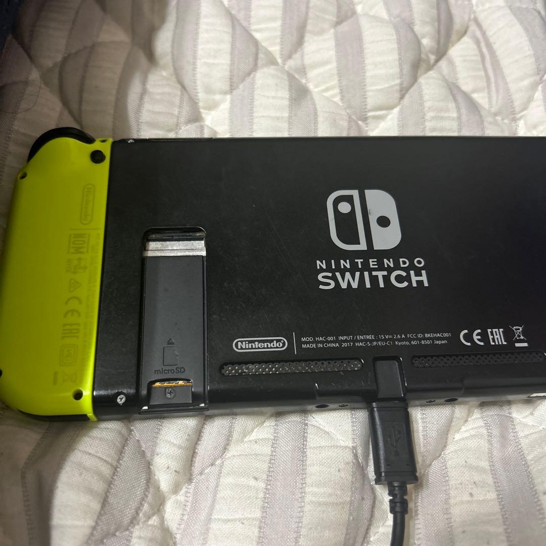 Nintendo Switch イエロー ブルー 本体のみ 訳あり 任天堂