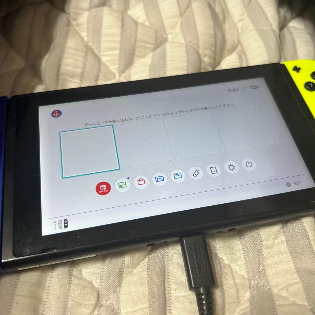 Nintendo Switch イエロー ブルー 本体のみ 訳あり 任天堂