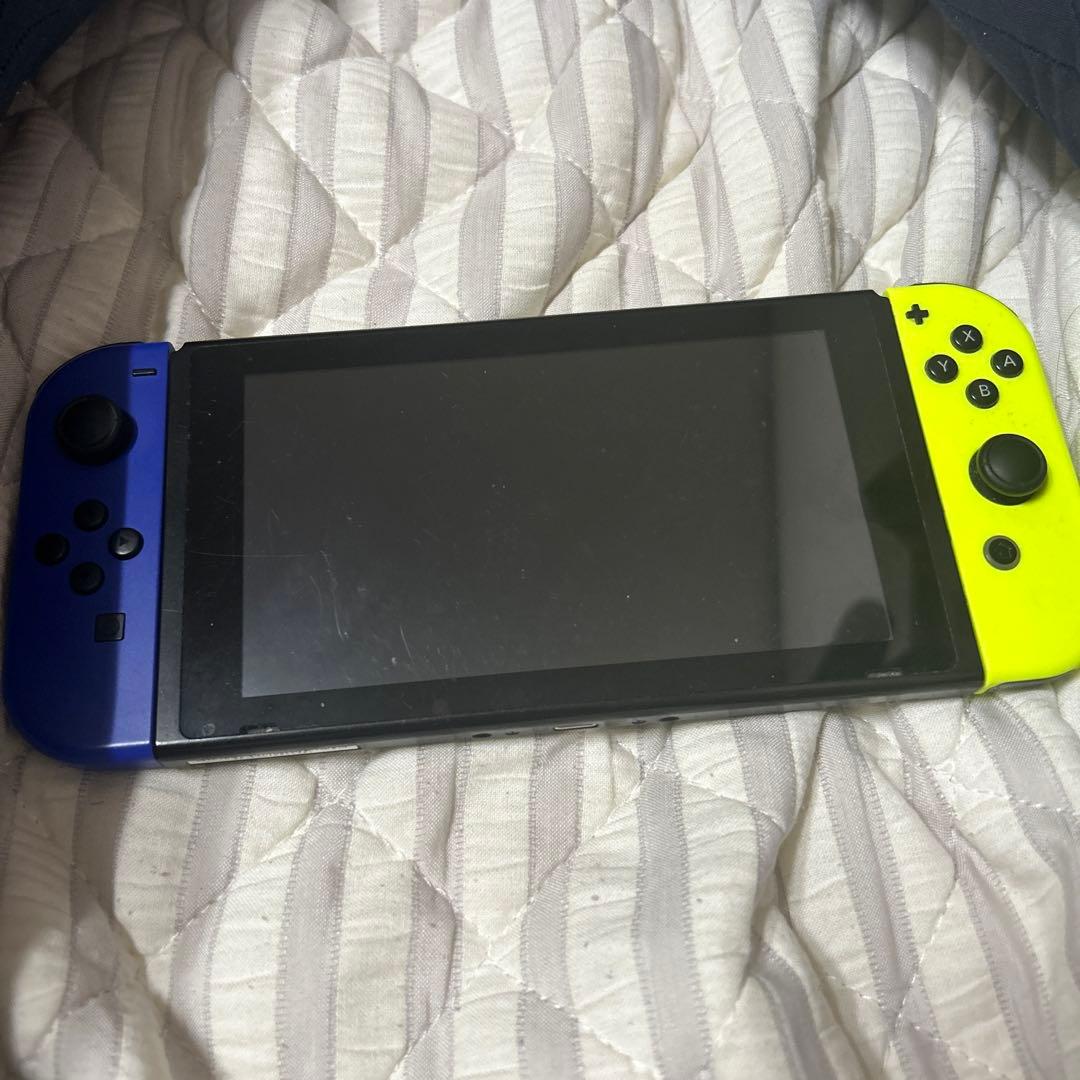 Nintendo Switch イエロー ブルー 本体のみ 訳あり 任天堂