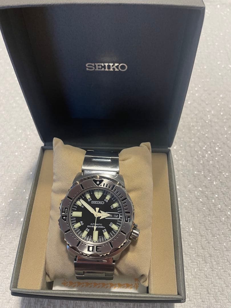 最終値下げ新品SEIKO ダイバーズ　SKX779K (通称)ブラックモンスター