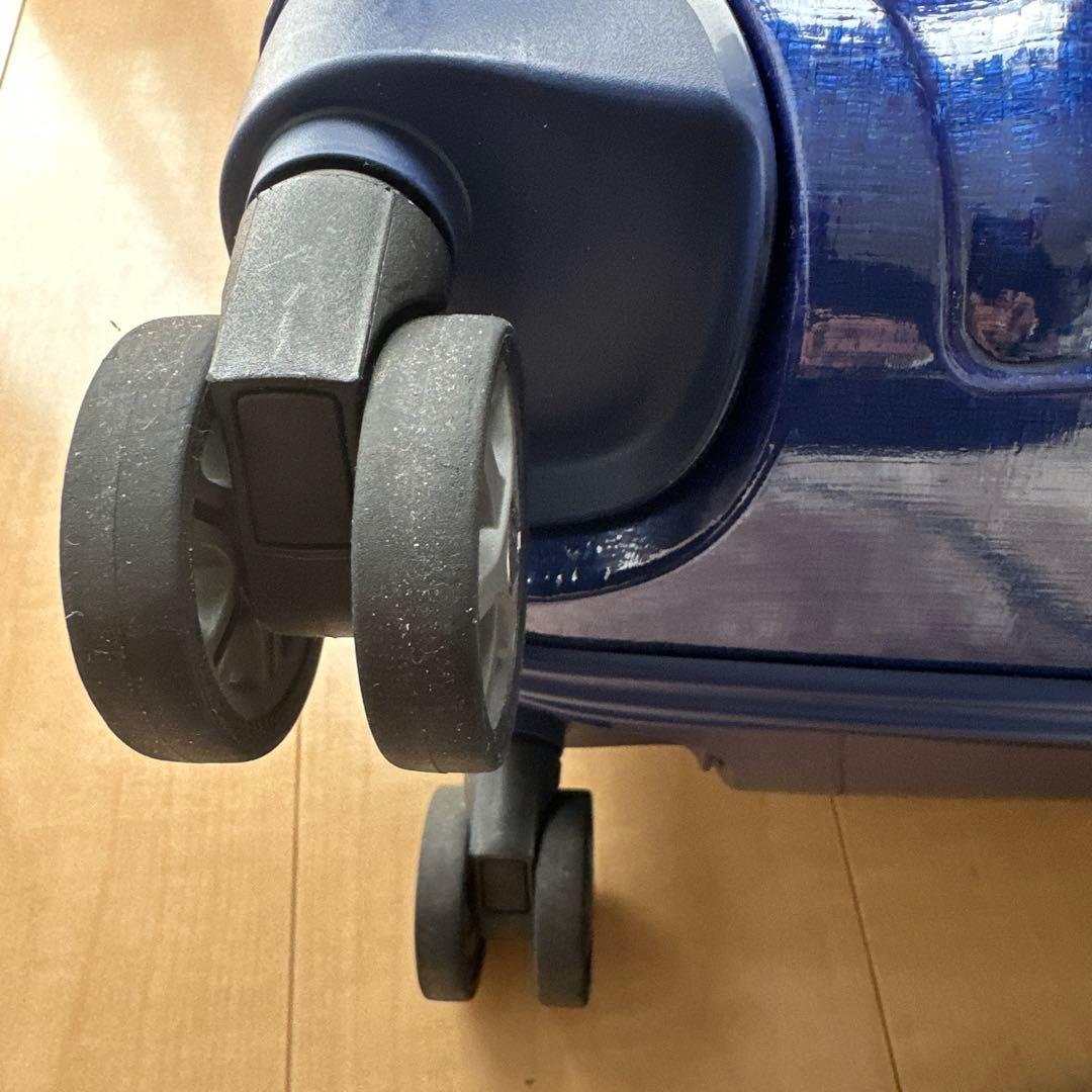 ツノ❗️サムソナイト シーライト スピナー55（機内持ち込みサイズ）Dブルー