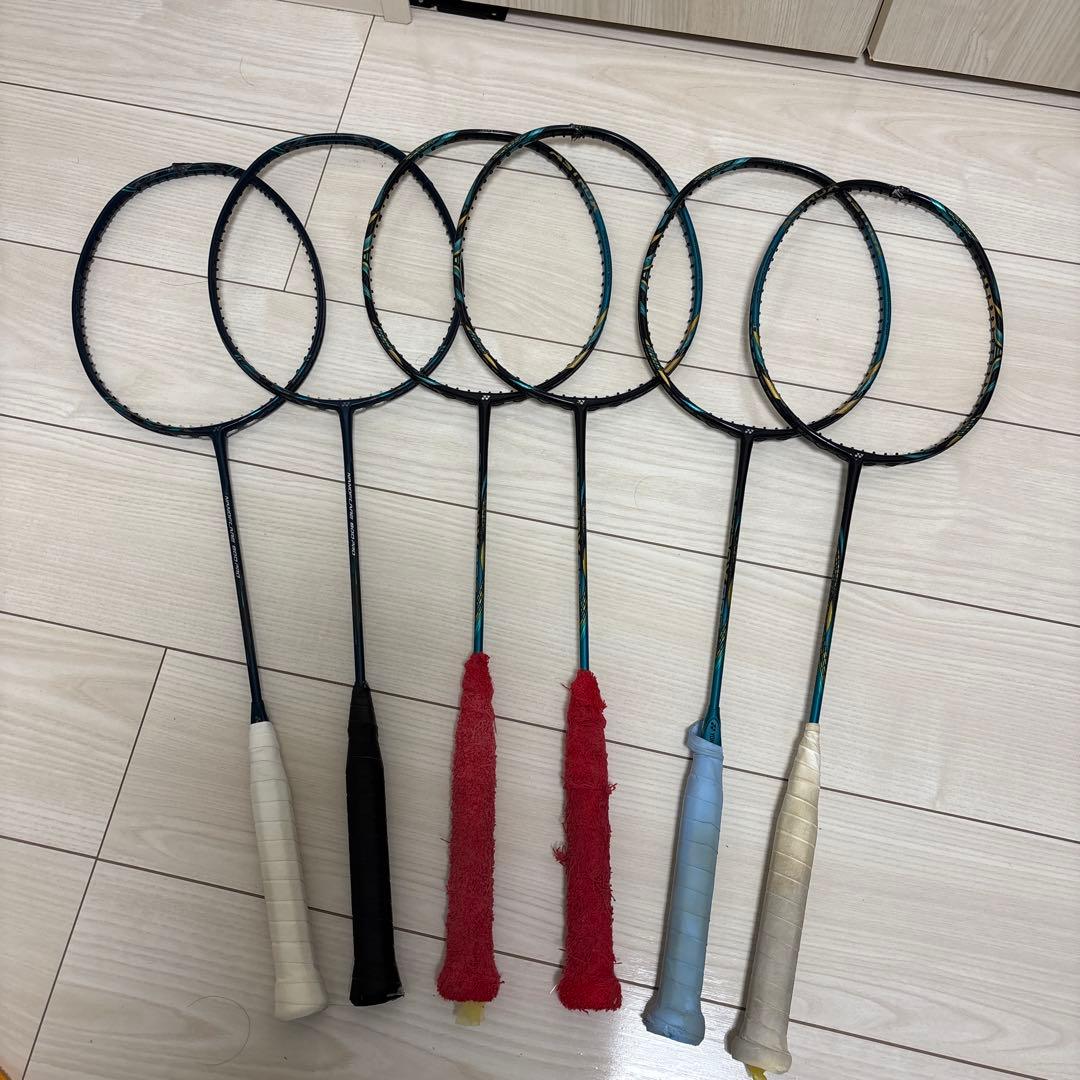 YONEX 折れているラケット6本