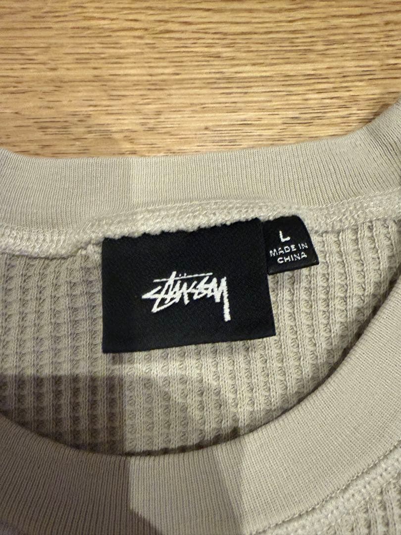 Stussy サーマル　Lサイズ