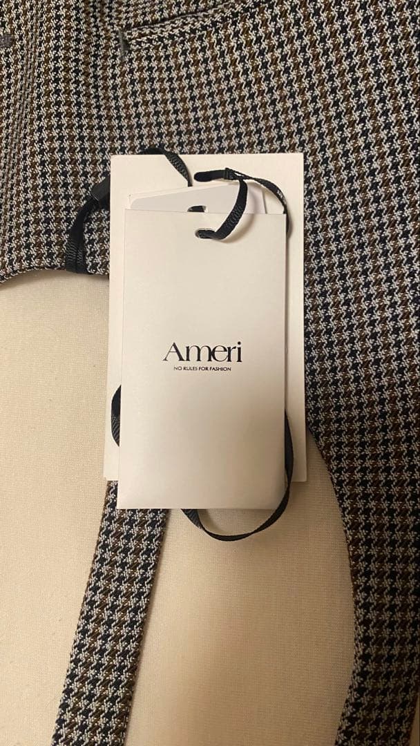 BONBOM × Ameri HOUNDSTOOTH GARTER JACKET