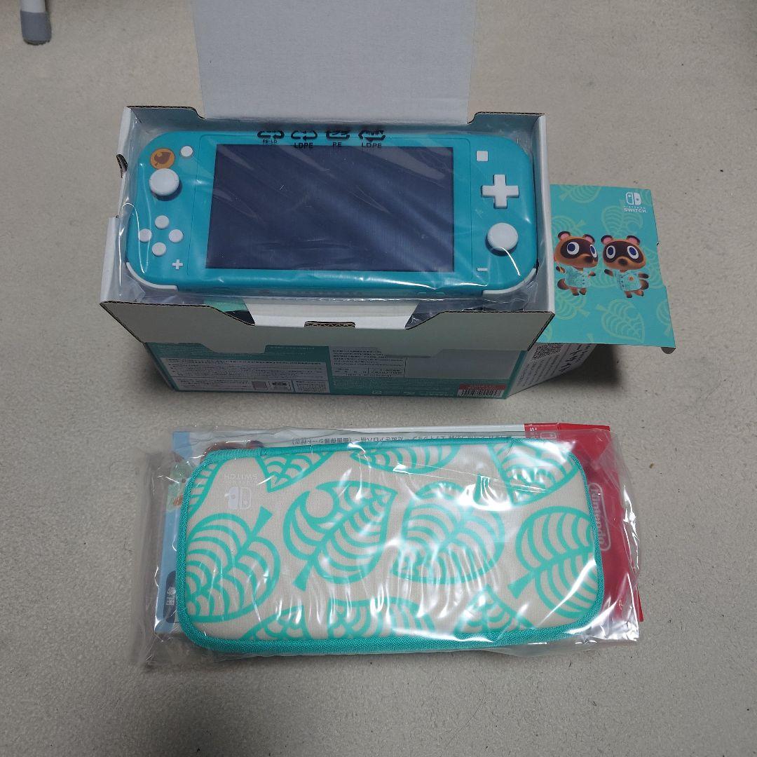 Nintendo Switch Lite ターコイズ + ケース