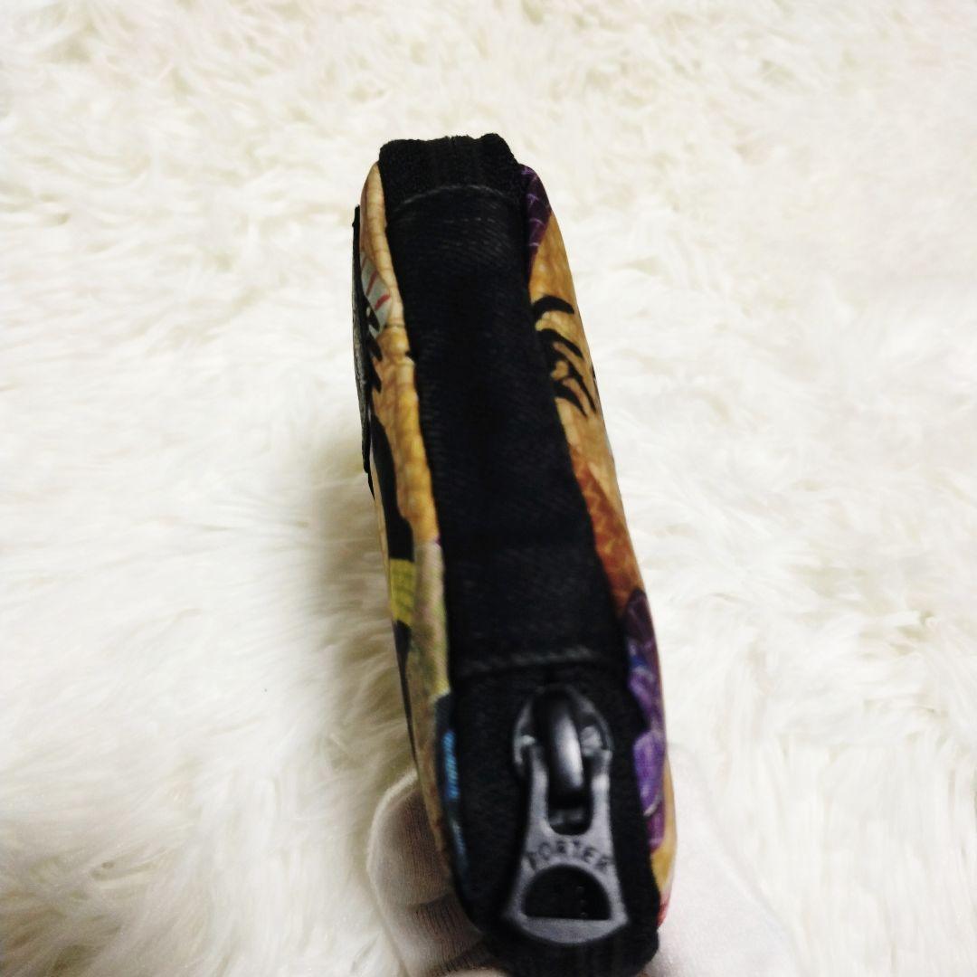 希少 PORTER DIESEL コラボ マルチカラー ラウンドジップ レア