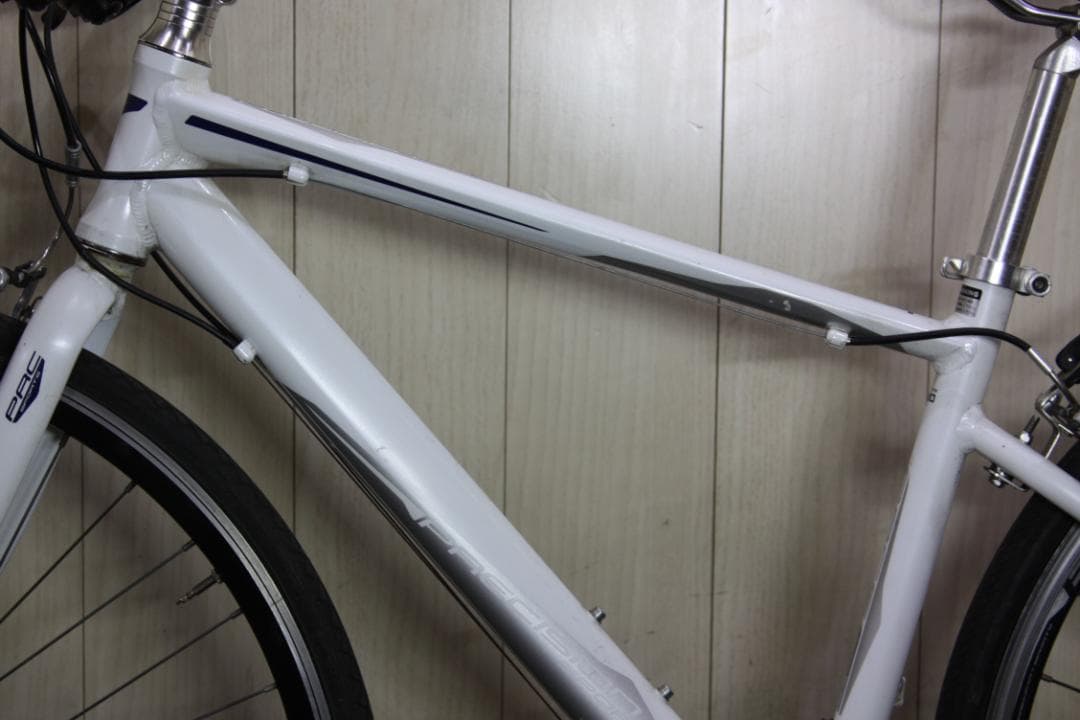 PRECISION SPORT アルミ 24速 430mm 白クロスバイク
