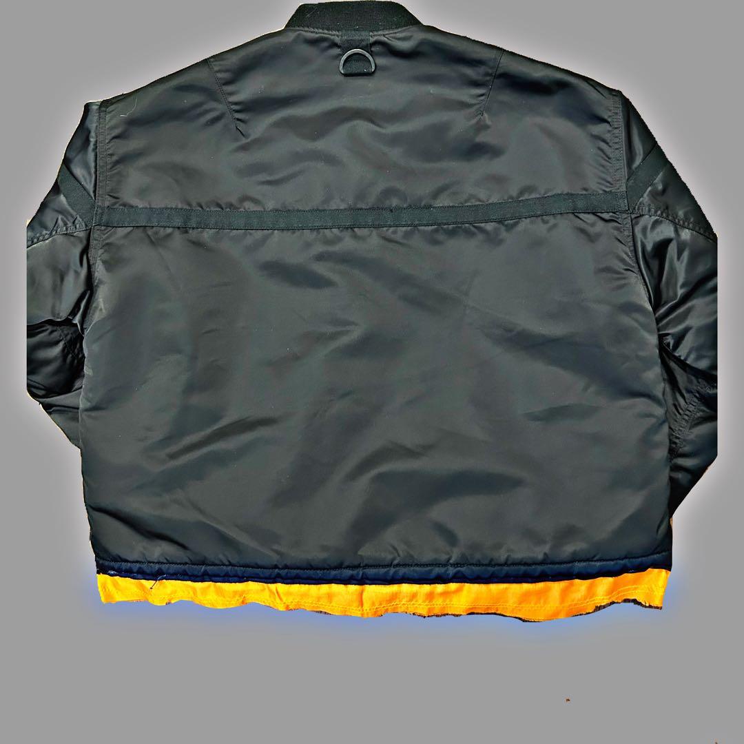 JIEDA MA-1 ブラック サイズ2 短丈　ボックスシルエット　M相当