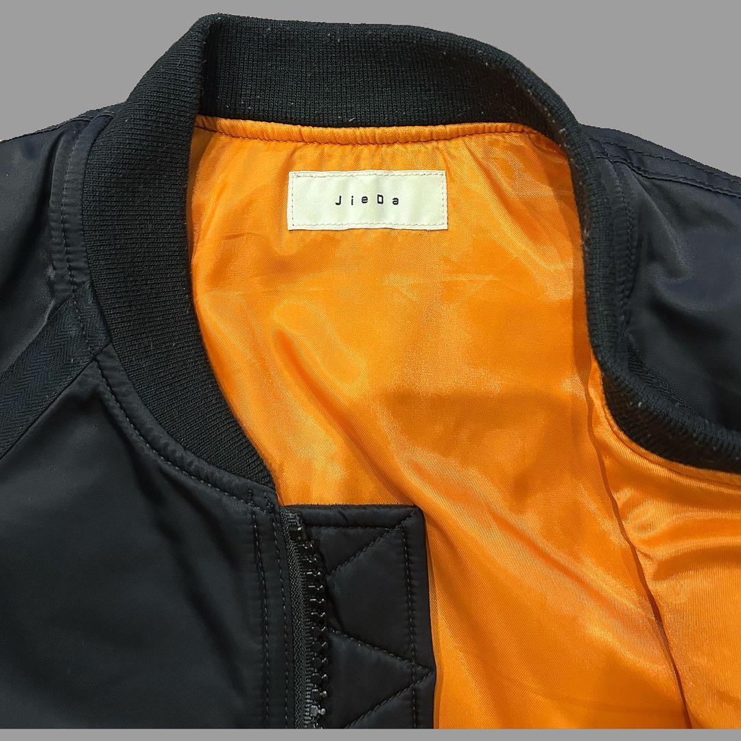 JIEDA MA-1 ブラック サイズ2 短丈　ボックスシルエット　M相当