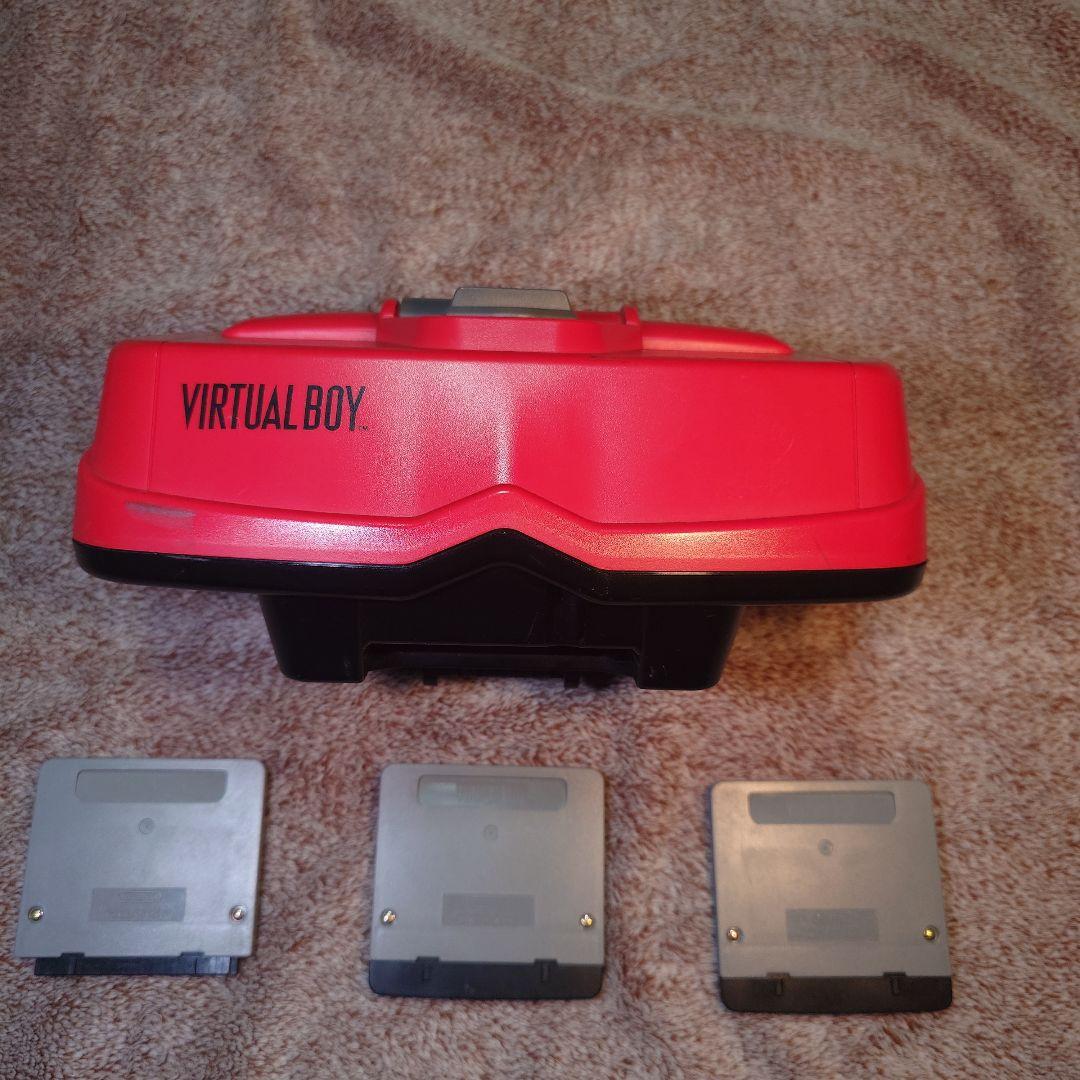 バーチャルボーイ 本体 + ゲームカートリッジ