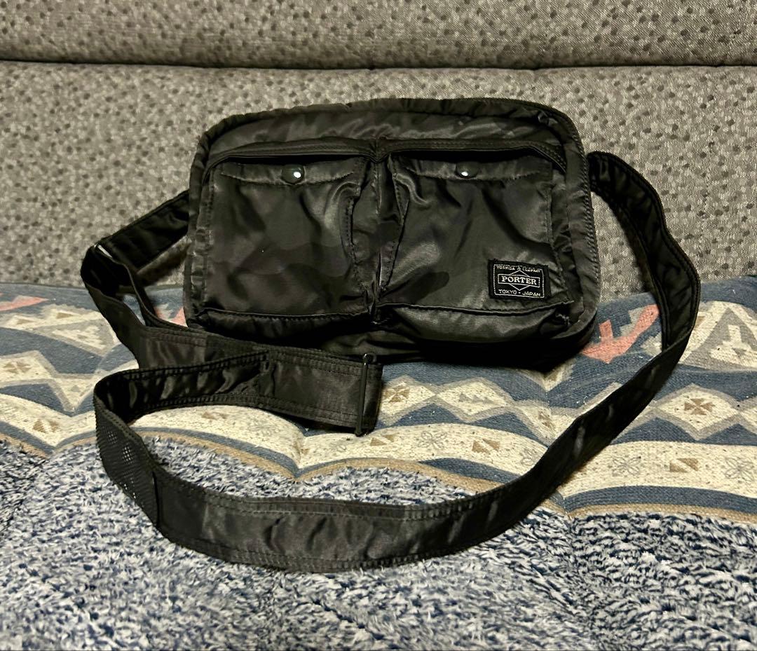 PORTER ポーター タンカー 30周年記念モデル ショルダーS 黒カモフラ