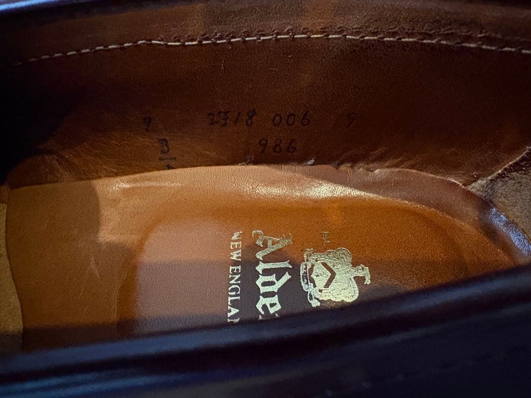 （コードバン）オールデンペニーローファー986バーガンディ27.0cm