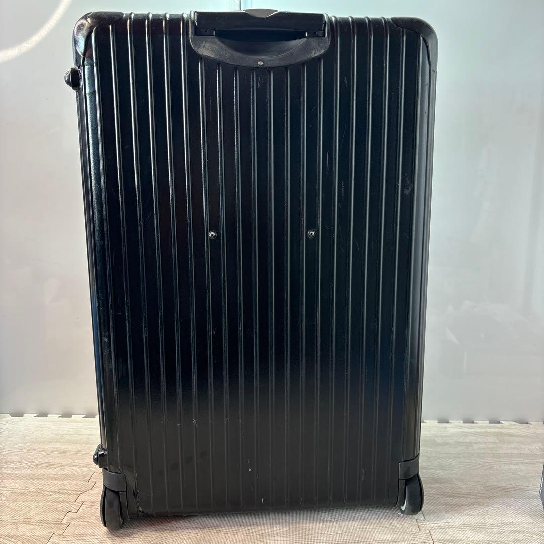 RIMOWA スーツケース【全体的に傷、汚れ等ありキャスター横に割れあり】