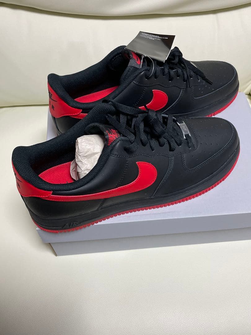 Nike Air Force 1 ブラック/レッド_31.0cm