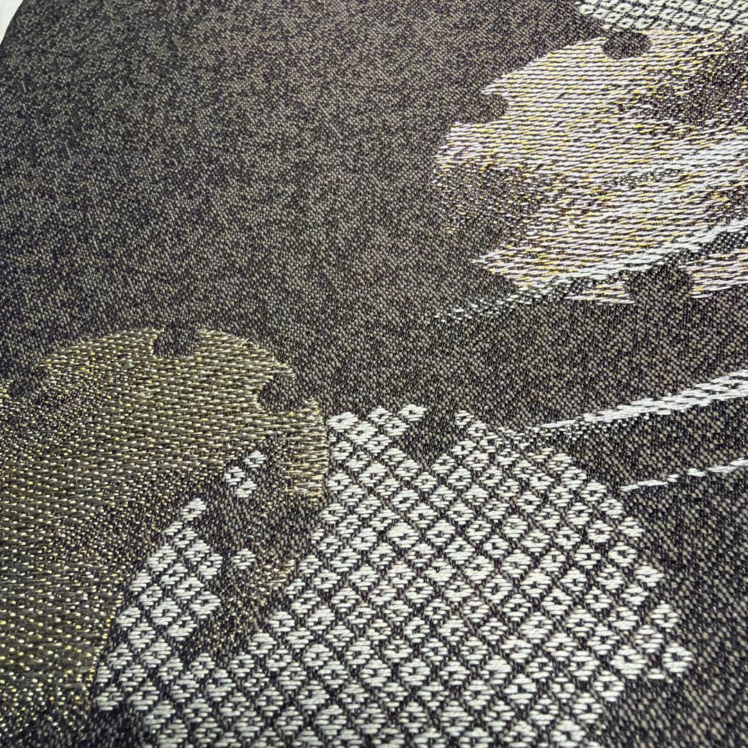 【K様おまとめ】雪輪紋様　袋帯