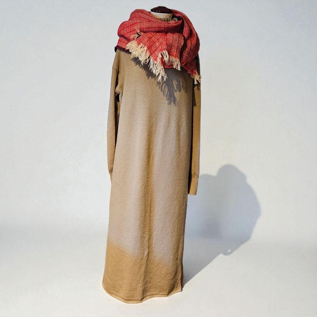 ★専用★Khadi&co手織りダイヤモンド柄ストール