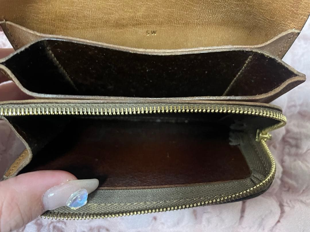 フォルメ forme Short wallet Cordovan Black