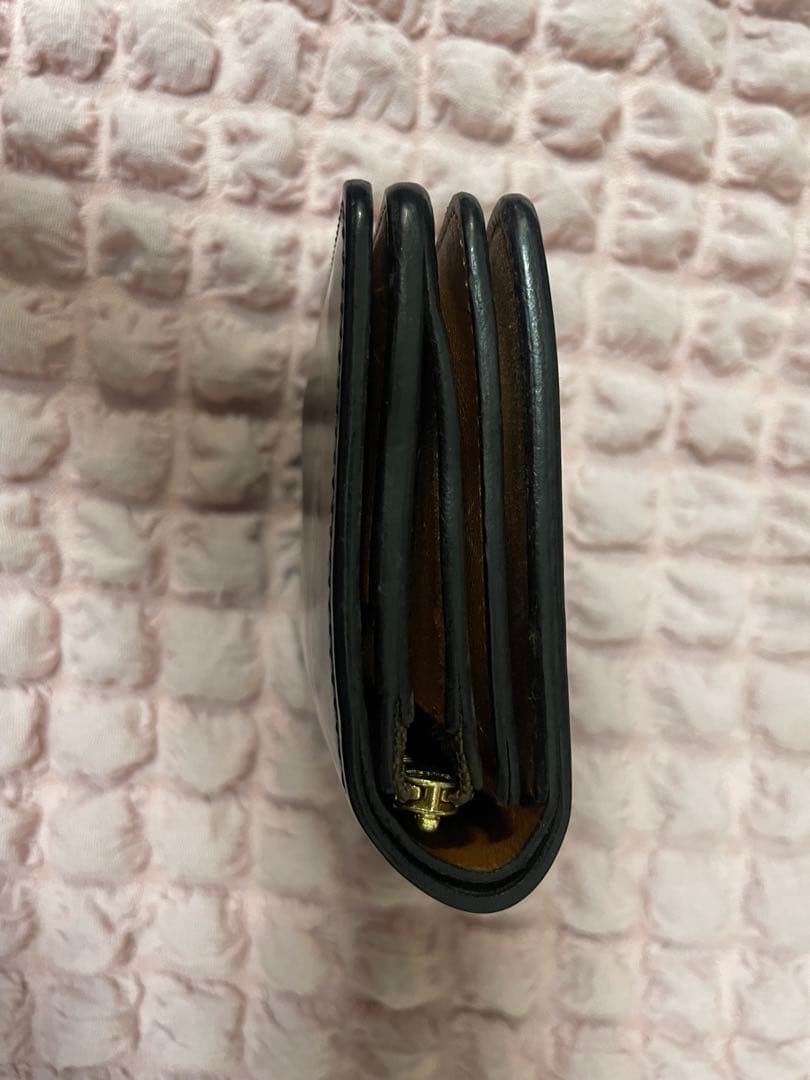 フォルメ forme Short wallet Cordovan Black