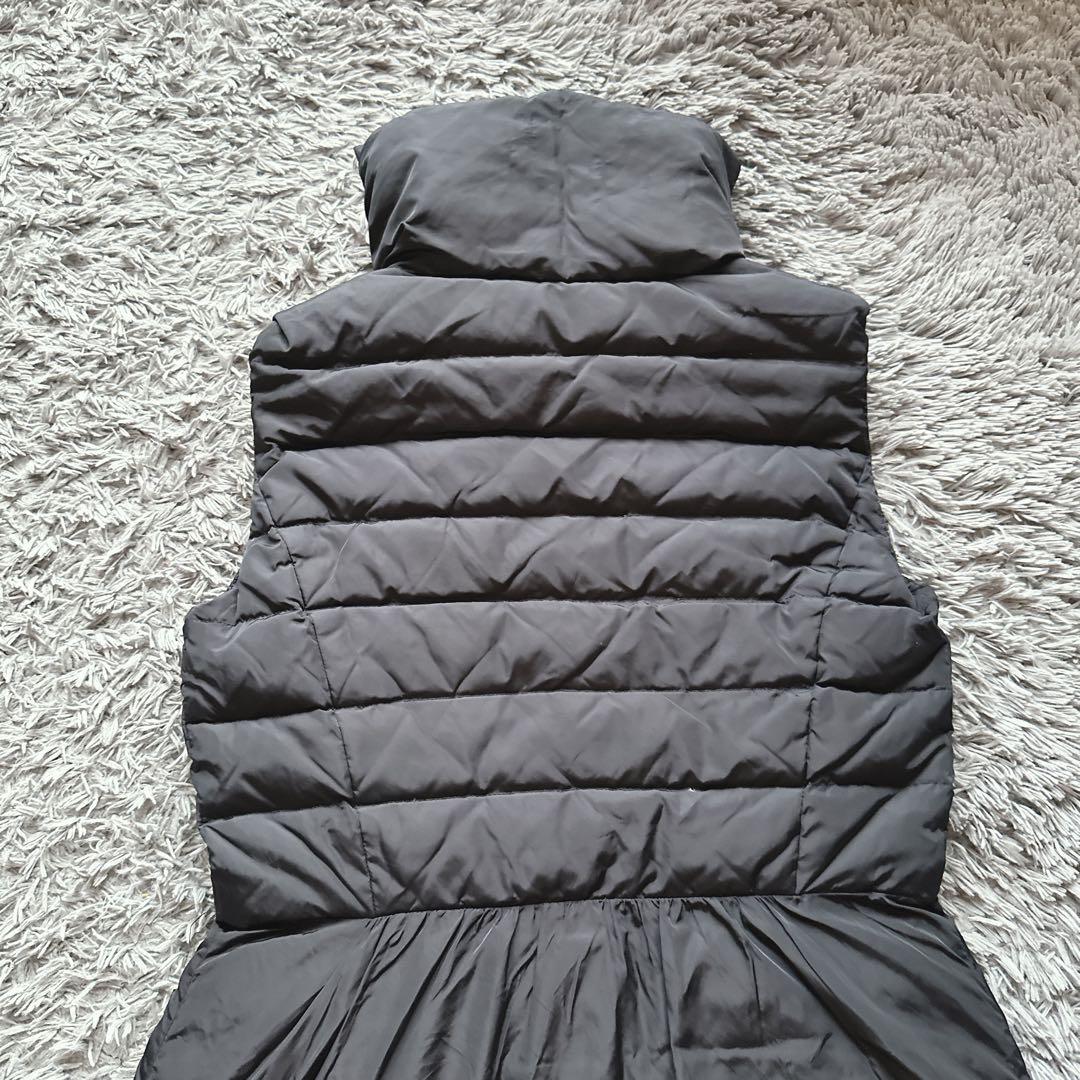 Max&Co ダウンベスト　ロングベスト　ブラック　38 羽織り　防寒　ジップ