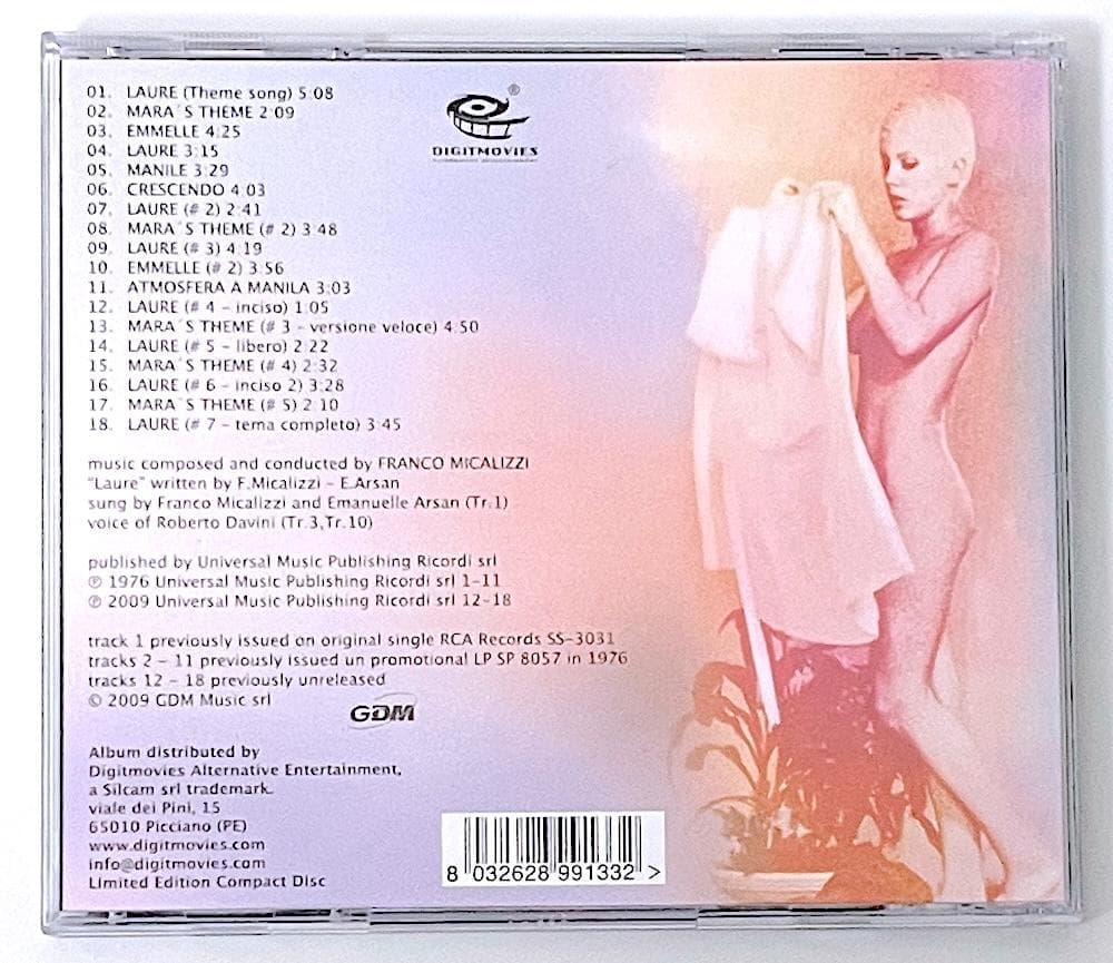 美品 廃盤 CD LAURE 卒業生 サウンドトラック フランコ・ミカリッツィ