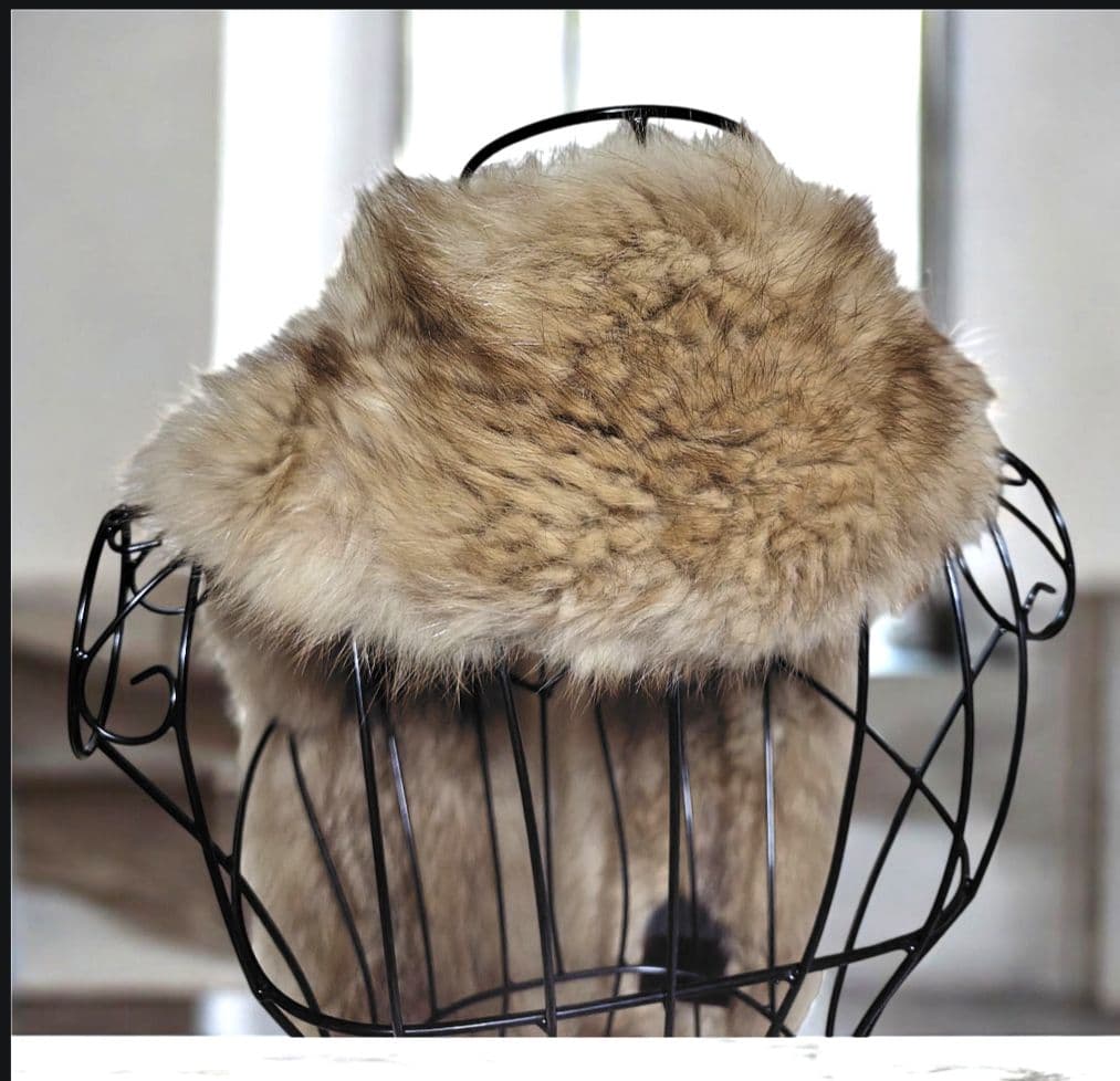 LOEWE 高級セーブル ファー ストール マフラー ロエベ　お箱　タグ　成人式