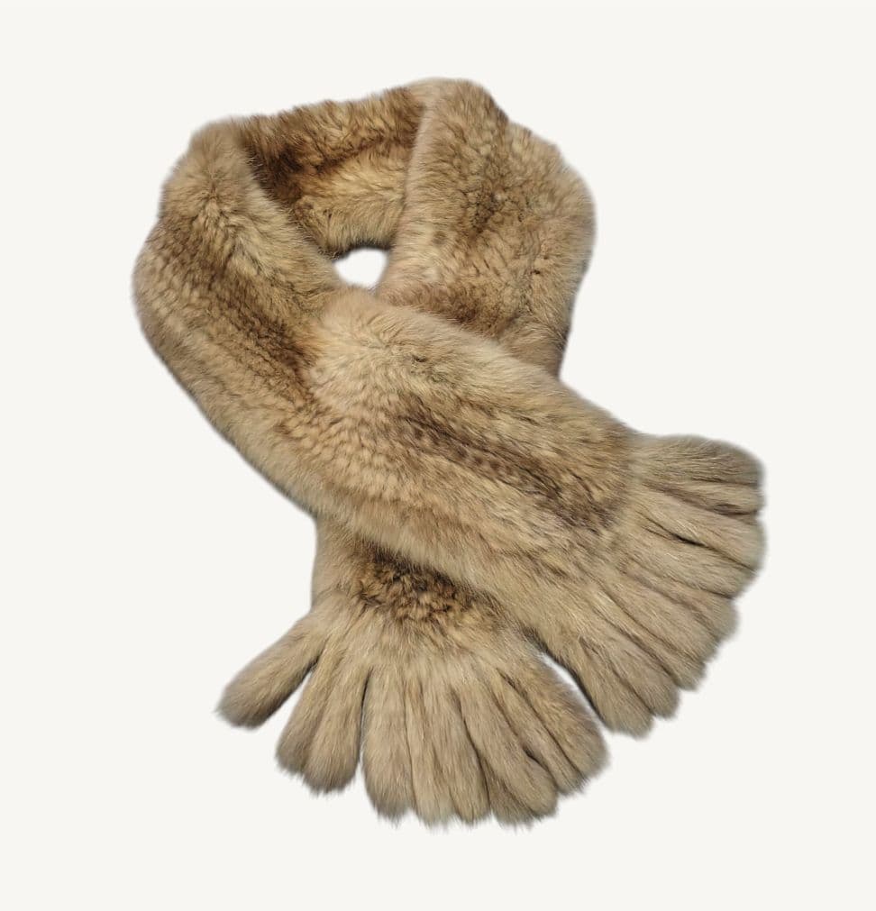 LOEWE 高級セーブル ファー ストール マフラー ロエベ　お箱　タグ　成人式