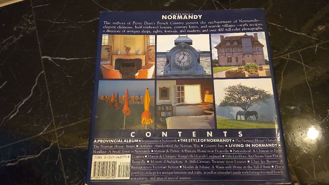 NORMANDY ノルマンディー　大型写真集　英語　洋書　フランス北西部　風景