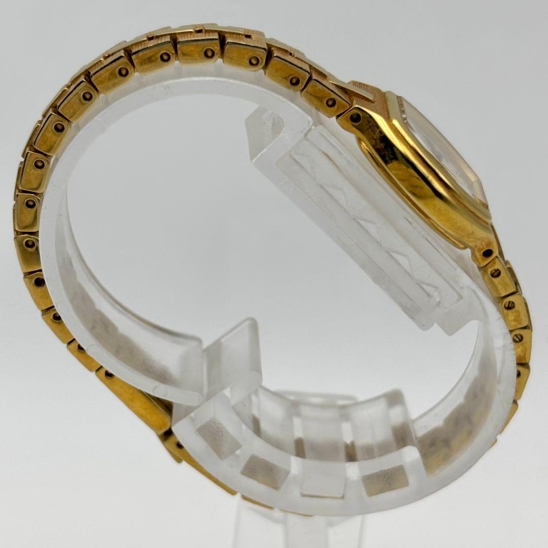 美品✨シチズン kii キー スクエア ゴールド エコドライブ 腕時計 ブレス