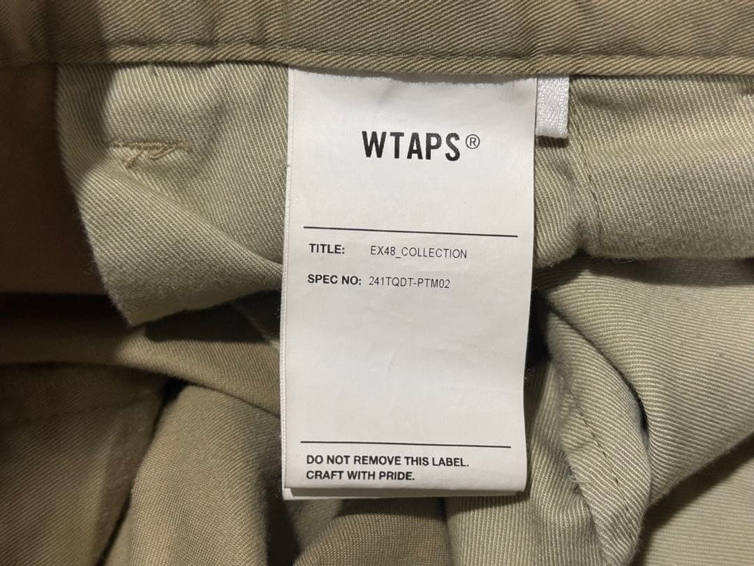 パンツ WTAPS 24SS WRKT2001/TROUSERS 02