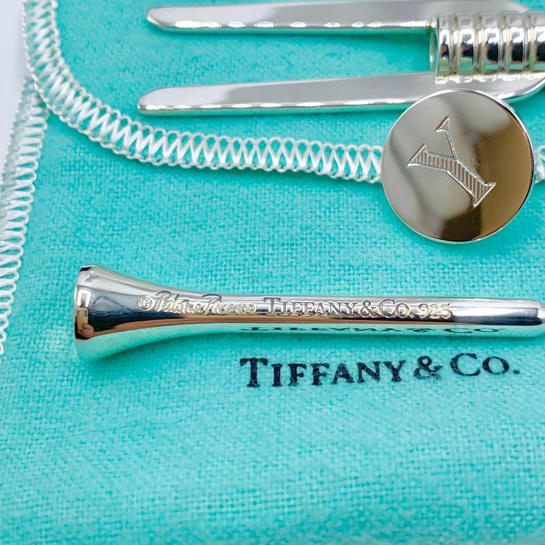 【超希少/超美品】Tiffany ゴルフ　ティー　マーカー　フォーク　925