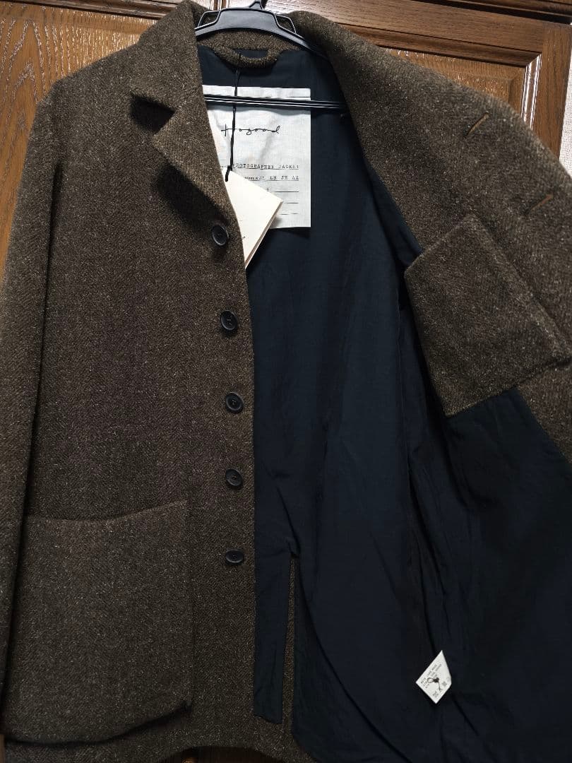 24AW toogood フォトグラファージャケット　ツイード　サイズ4