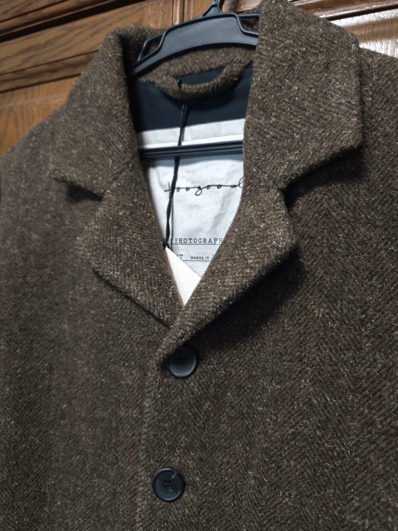 24AW toogood フォトグラファージャケット　ツイード　サイズ4