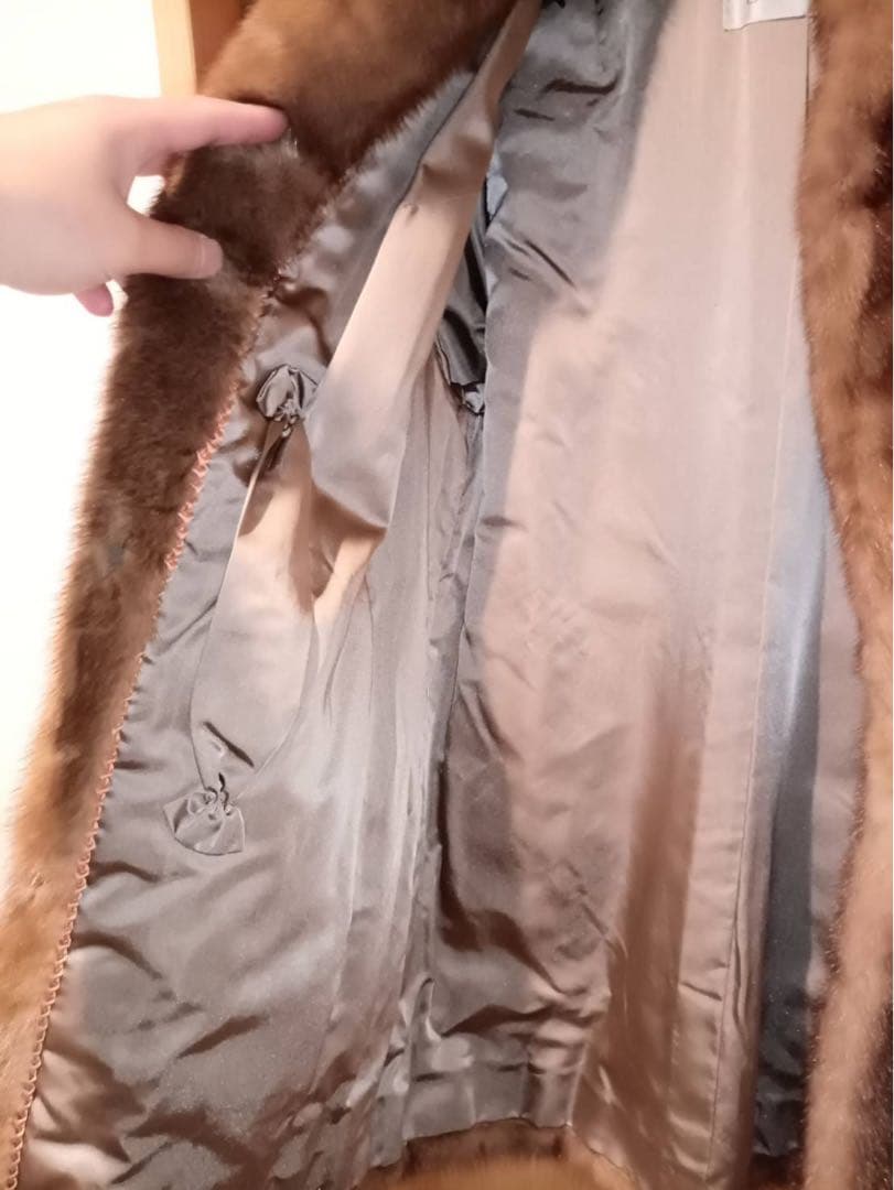 サガミンクコート ブラウン 銀サガ