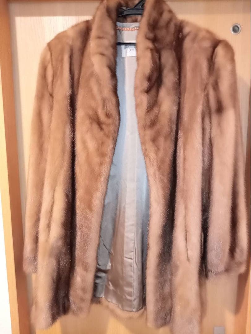 サガミンクコート ブラウン 銀サガ