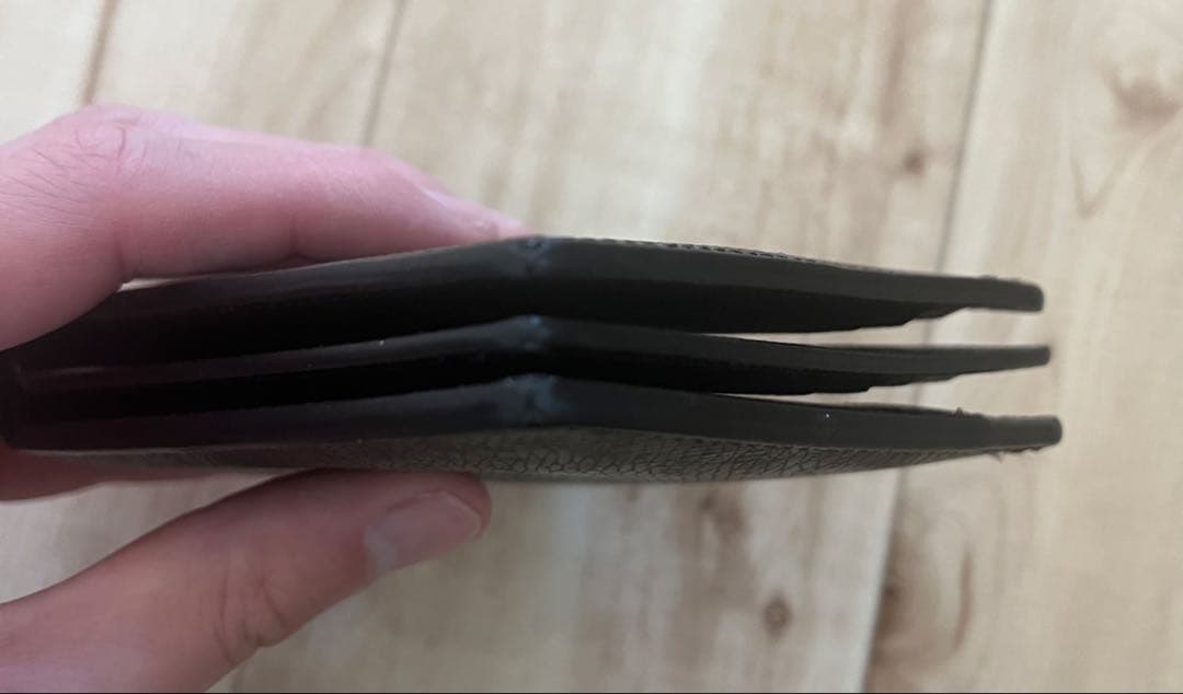 ルイヴィトン　ポルトフォイユ・アメリゴNM 黒 タイガ