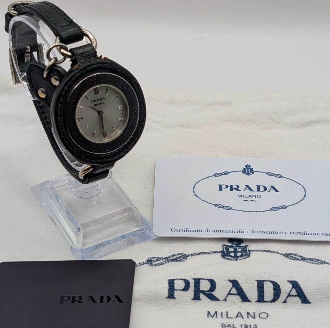 【巾着袋付】PRADA　プラダ　レディース腕時計