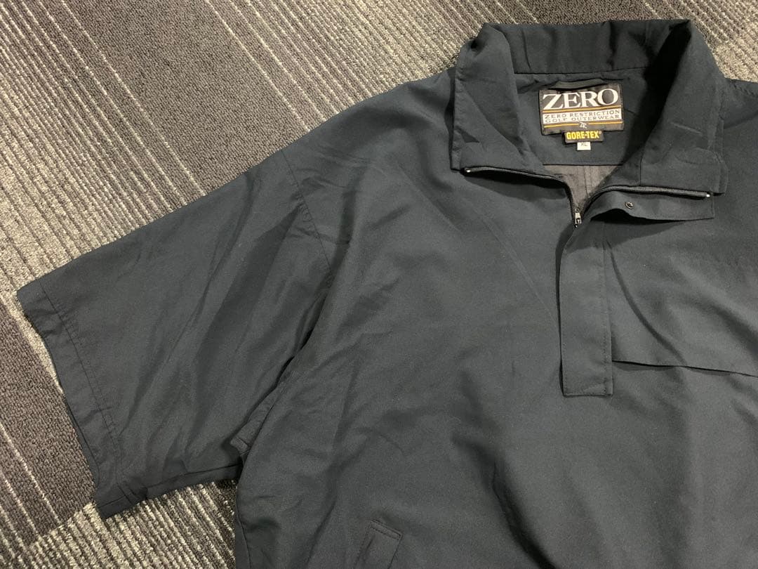 極美品　ZERO RESTRICTION GORE-TEX 半袖ナイロンブルゾン